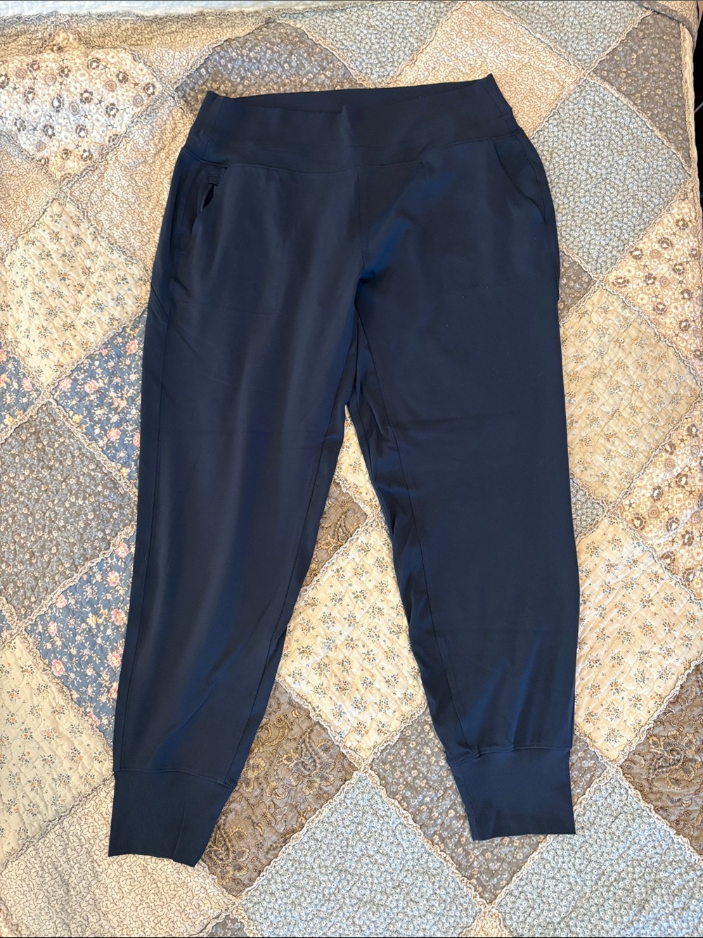 Athleta Navy Jogger Pants XL Tall